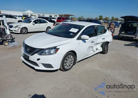 2017 Nissan Sentra Sv z USA, uszkodzony, nr VIN 3N1AB7AP9HY344630